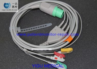 Nihon Kohden Hospital Faciltiy TEC-7621 Defibrillator Integrated 3lead Cable PN 98ME01AA014