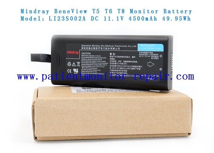 Mindray BeneView T5 T6 T8 Monitor Medical Equipment Batteries LI23S002A DC 11.1V 4500MAh 49.95Wh