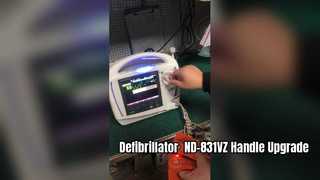 Recensione dell'impugnatura del defibrillatore Nihon Kohden tec-5621k Paddle ND 831V