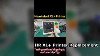Stampante per HR XL + pezzo di ricambio per defibrillatore
