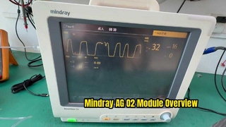 Mindray AG e modulo O2 115 023943 00 Panoramica
