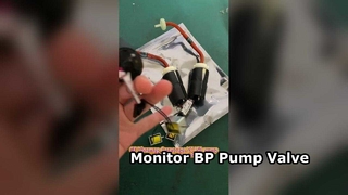 Riparazione della valvola della pompa IBP del monitor paziente