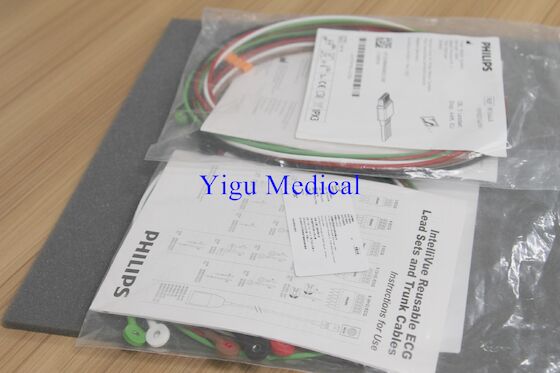 M1644A PN 98980314499 Patient Monitor Lead Cables